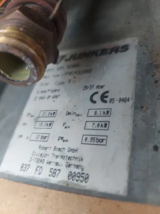 Calentador Junkers HydroPower 11 l/min. Automático