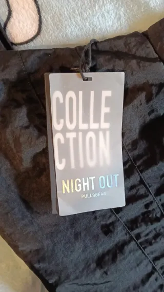 Top negro tipo corset