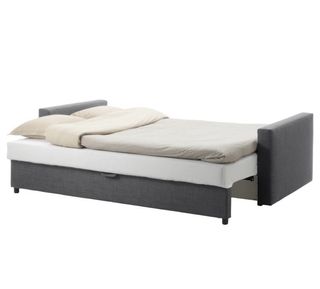 Sofá Cama 3 Plazas Gris Oscuro Friheten Ikea