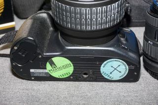 Minolta Dynax 500si Super+2x Lente Sigma+2x Flash