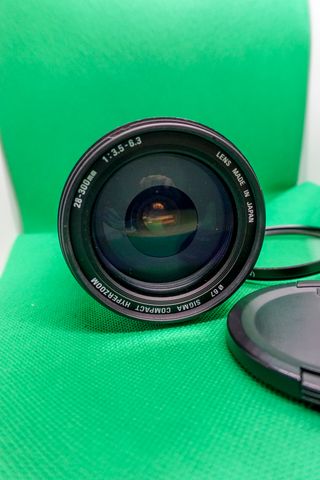 Minolta Dynax 500si Super+2x Lente Sigma+2x Flash