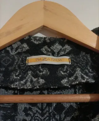 Giacca lunga fantasia Piazza Italia L XL