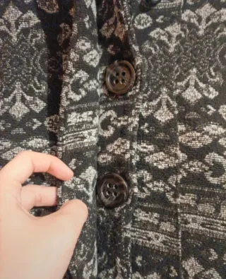 Giacca lunga fantasia Piazza Italia L XL