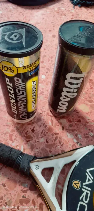 Pala de pádel VarLion Tour 2 Avant y Vario.