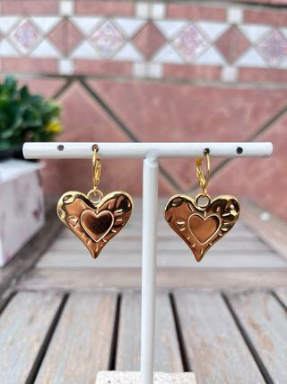 Pendientes de corazón