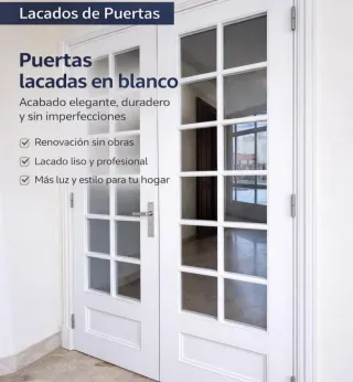 Puertas Lacadas en Blanco