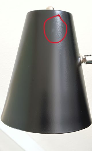 Lámpara-flexo de sobremesa Potiron nueva