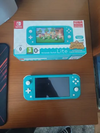 Nintendo Switch Lite Edición Animal Crossing