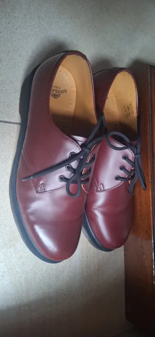 Dr. Martens Cherry Red.