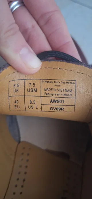 Dr. Martens Cherry Red.