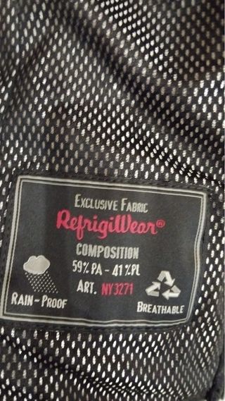 Giubbotto Refrigiwear donna nero nylon