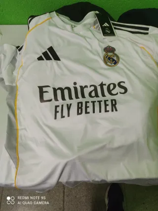 Camiseta Real Madrid Adulto Talla 2XL
