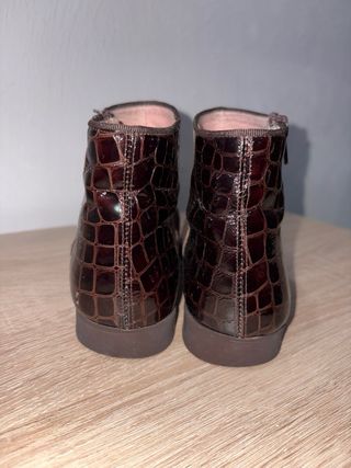 Botines Bass 10 Marrones Niña