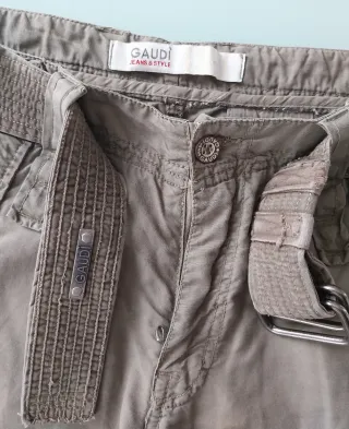 Pantaloni Cargo Gaudi' Verde Scuro Tg 48