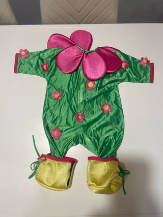 Disfraz bebé flor