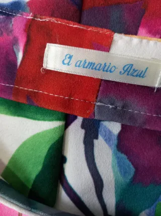 Blusa El Armario Azul Multicolor