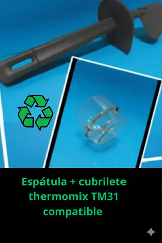 ESPÁTULA + CUBILETE TM31 THERMOMIX COMPATIBLE