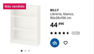 2 librerias billy