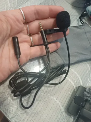 Micrófonos negros