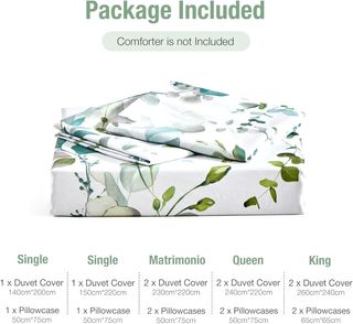 Tokokimo Funda nórdica nórdica de 135/150 cm, jueg