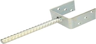 KOTARBAU® Soporte de Poste en U 120-200 mm Soporte