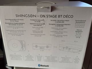 Tocadiscos Portátil Maleta SWINGSON Beige/Negro