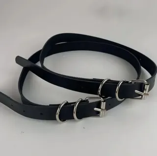 Giarrettiera lingerie nera reggicalze accessorio x