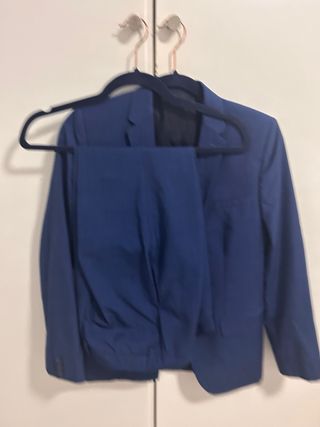 Traje de niño azul