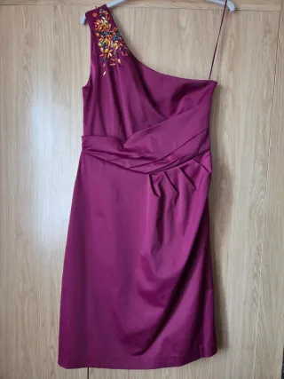 Vestido de fiesta con pedrería