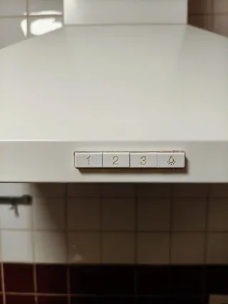 Campana extractora blanca balay