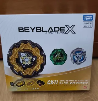 Beyblade X CX-11 Emperor Might Deck Set