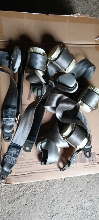 4 Cinturones de Seguridad Traseros T5 T6