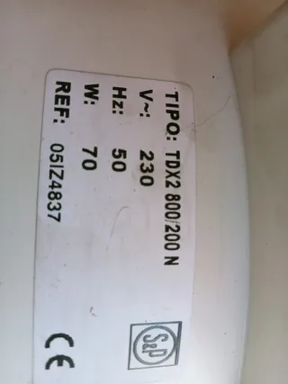 Extractor Helicoidal S&P 200mm