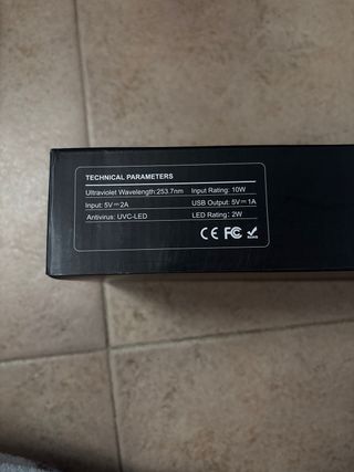 Esterilizador UV-C Portátil-