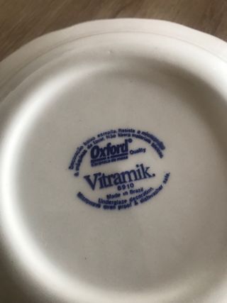 Ensaladera Porcelana Inglesa Escena Carruaje