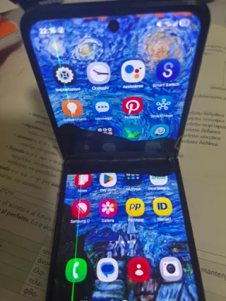 Samsung Z Flip3 Nero - Display Rotto