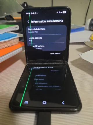 Samsung Z Flip3 Nero - Display Rotto