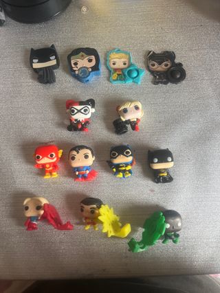 Figuras Funko Kinder Joy Superhéroes DC