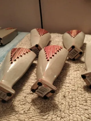 Conjunto de 5 jarras decorativas