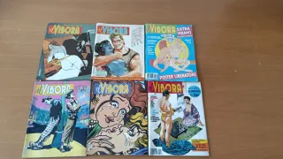 6 números cómics el víbora