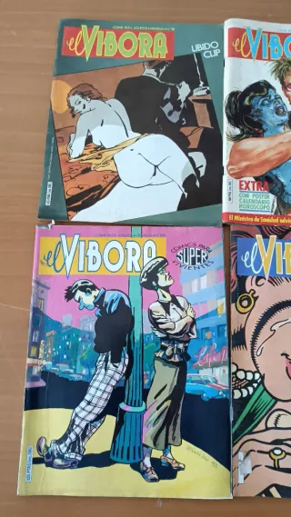 6 números cómics el víbora