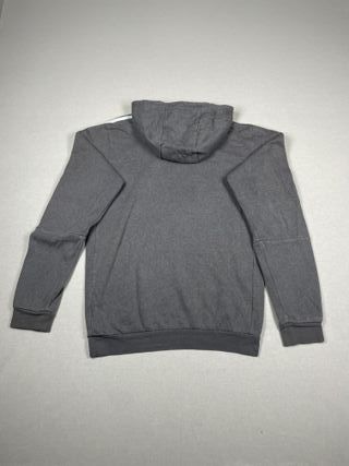 Adidas Hoodie Sudadera con Capucha Gris con Mangas
