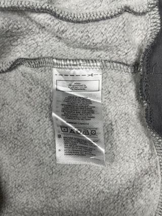 Adidas Hoodie Sudadera con Capucha Gris con Mangas