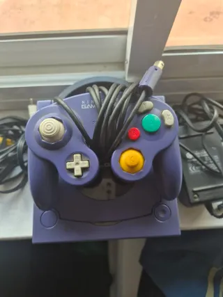 Nintendo Gamecube Negra Completa