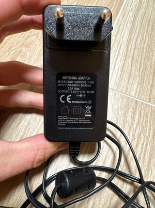 Adaptador Corriente SOY 12V 2.5A 30W
