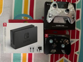 Nintendo Switch Console + Controller + Giochi