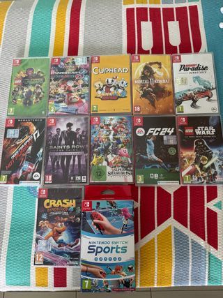 Nintendo Switch Console + Controller + Giochi