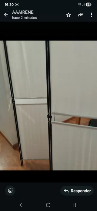 Biombo separador de ambientes