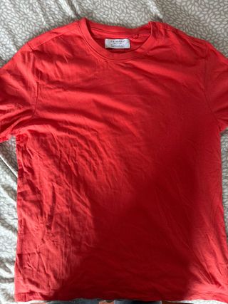 Camiseta Roja Primark Talla M