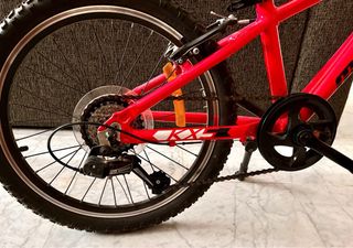 Bicicleta Monty KX5 20” Roja y Naranja